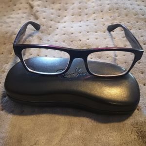 Purple-Blue Ray-Ban Glasses